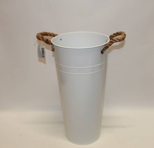 OSŁONKA METALOWA BIAŁA 40 CM