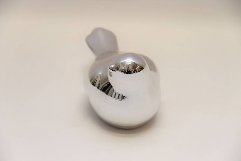 PTASZEK SREBRNY 7 CM