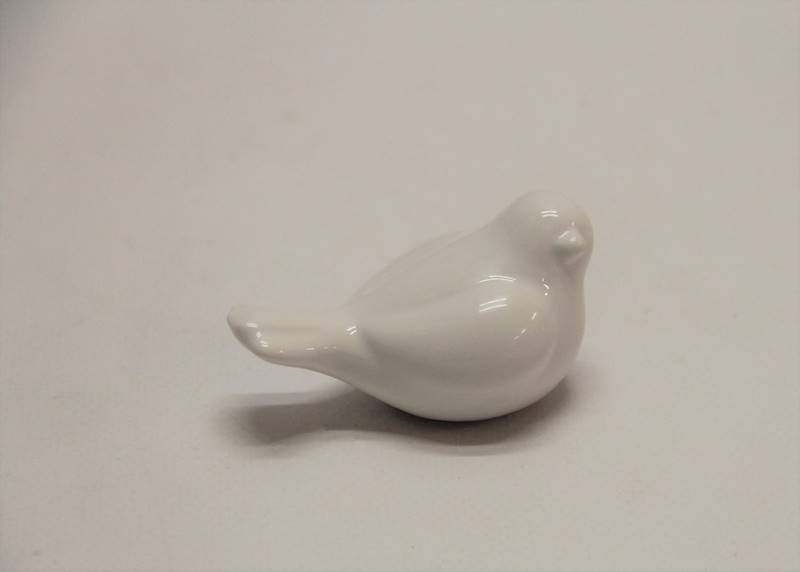 PTASZEK BIAŁY 9 CM