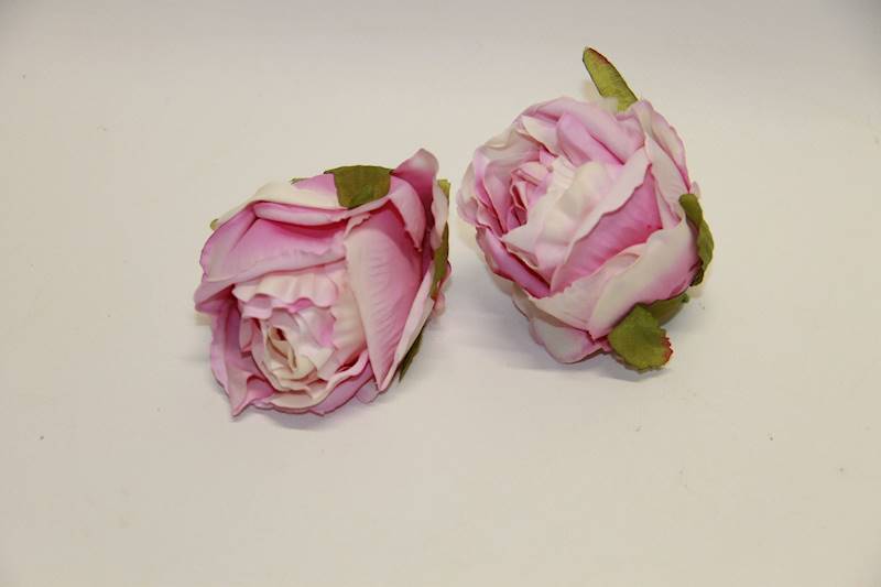 RÓŻA  GŁÓWKA 8 CM LT VIOLET/CREAM