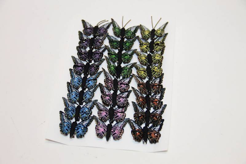 MOTYLE 5 CM KLIPS S/24