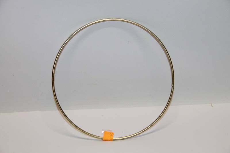 RING METALOWY 20CM złoty
