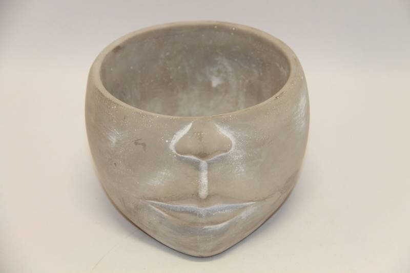 OSŁONKA SZARA GŁOWA DUŻA 18X16,5X11 CM