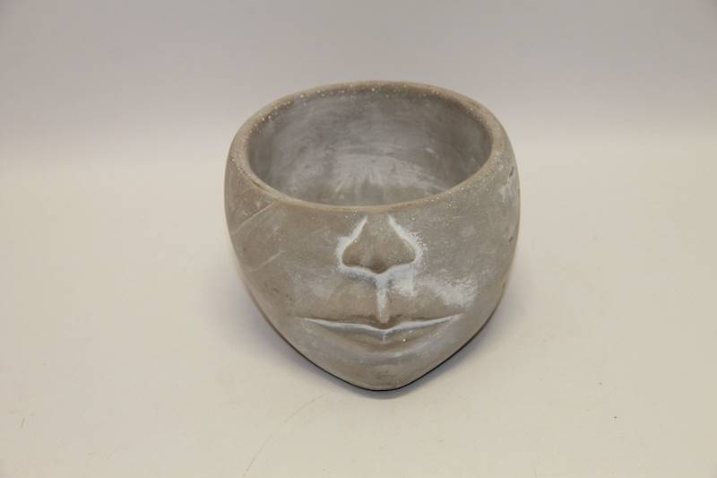 OSŁONKA SZARA GŁOWA ŚREDNIA 15,5X14X10 CM