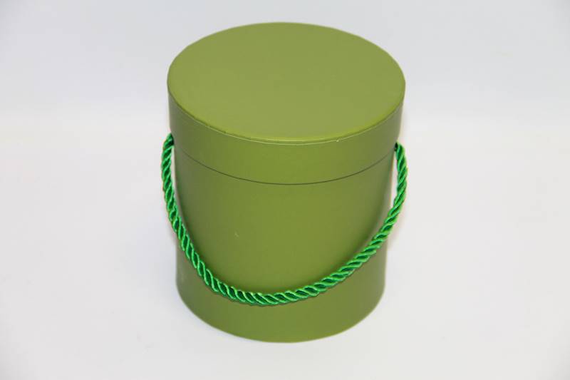 FLOWERBOX 12,7 X 12,7 • ': DK. OLIVE GREEN