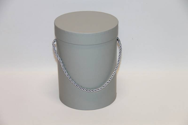 FLOWERBOX GREY 18X13,5 CM