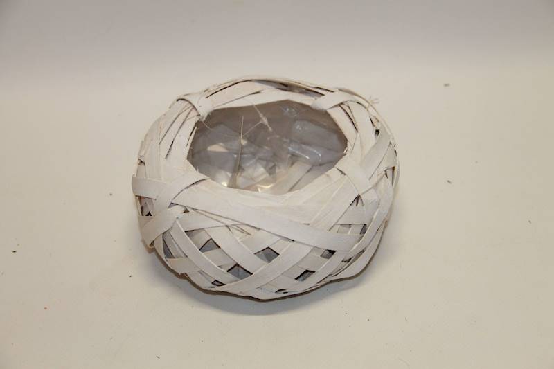 OSŁONKA BERET BIAŁA 15 cm 