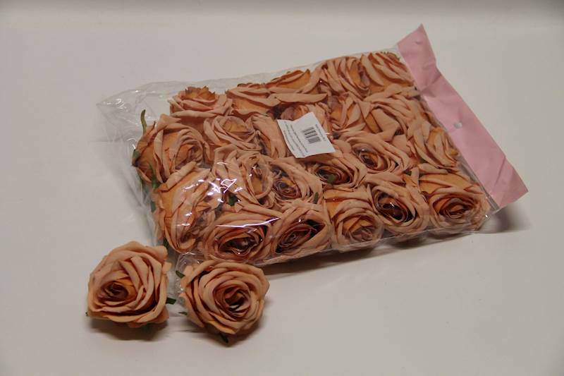 RÓŻA WYROBOWA • ': PEACH/BROWN