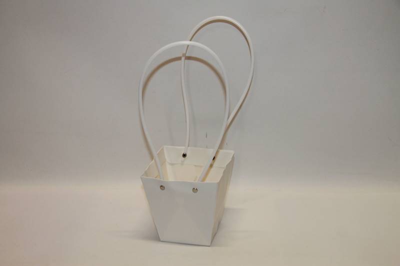 TOREBKA PAPIEROWA 12,5X12X8 WHITE