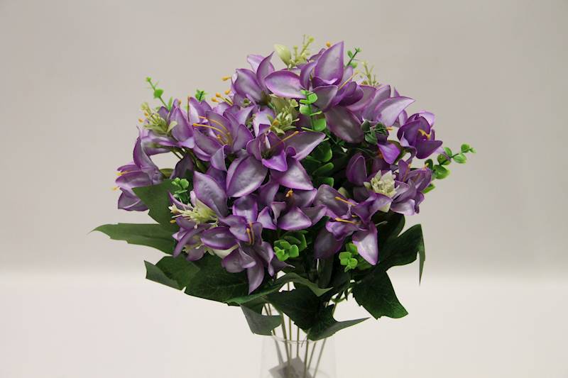 BUKIET LILIA X 10 • ,;: #3475 VIOLET