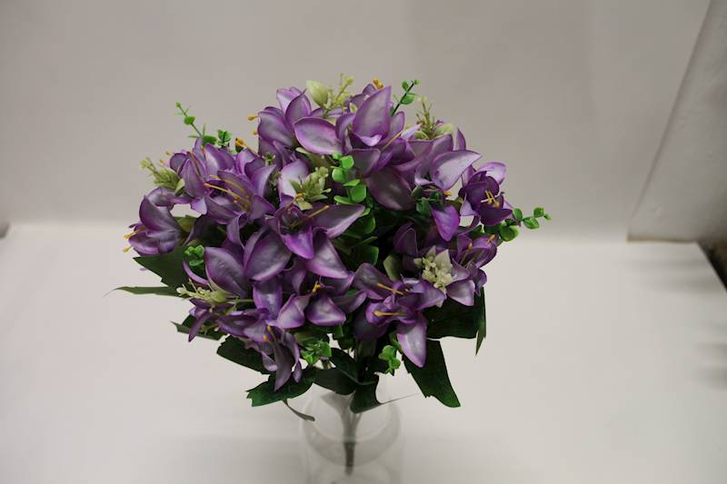 BUKIET LILIA X 10 • ,;: #3475 VIOLET