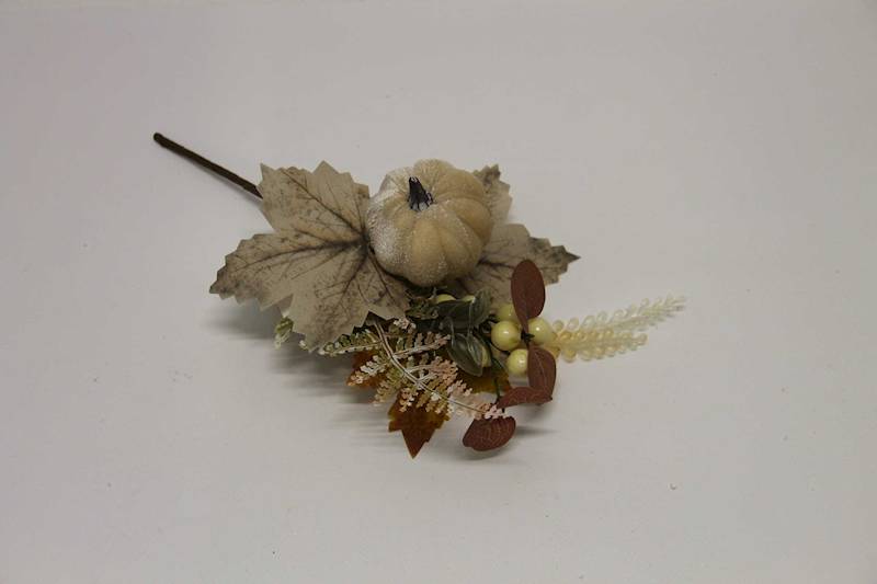 GAŁĄZKA JESIENNA Z DYNIĄ PIK 32 CM