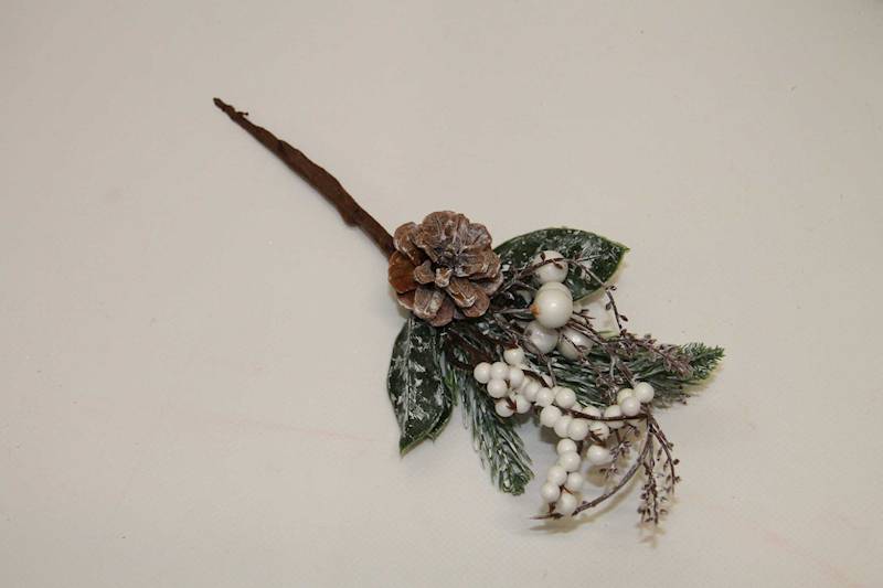 PIK JAGODA BIAŁA SZYSZKA GAŁĄZKA