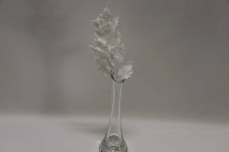 OSTROKRZEW GAŁĄZKA BROKAT WHITE