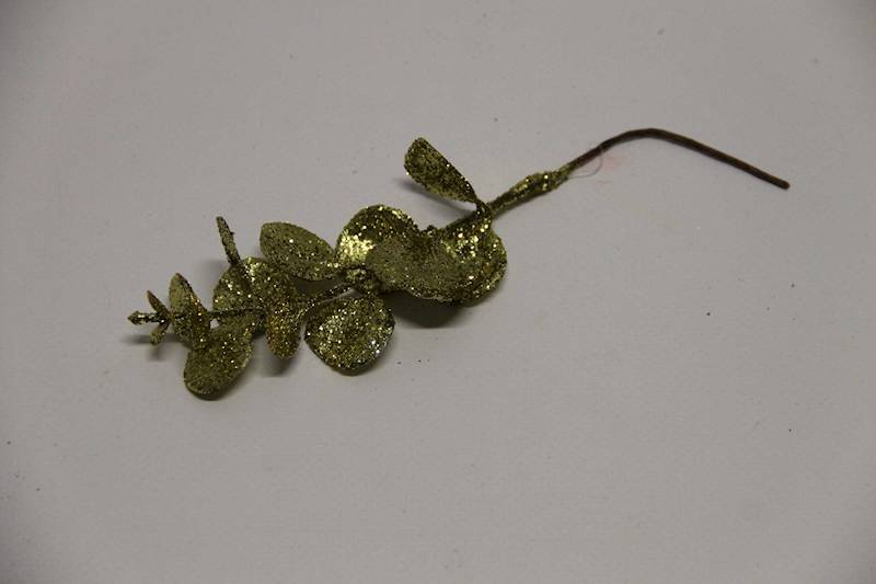 LIŚĆ BROKAT GOLD PIK