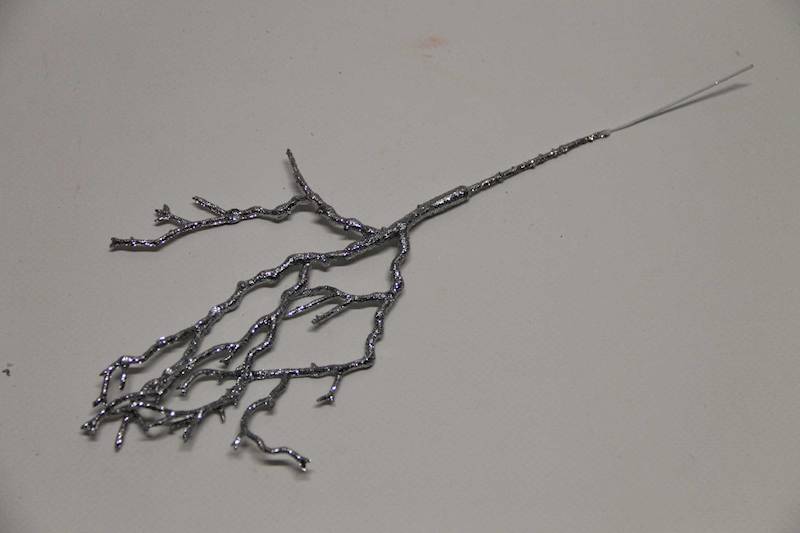 GAŁĄZKA BROKAT SILVER PIK