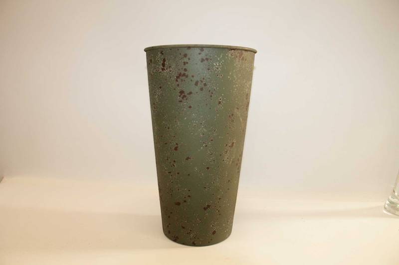 WAZON PLASTIK ZIELONO-GRAFITOWA 19*12,5*33