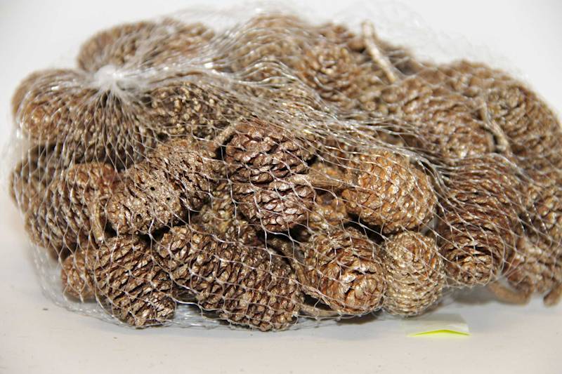 SZYSZKI ZŁOTE W SIATCE 3 CM 300G