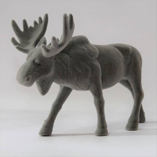 ŁOŚ FLOK 20*22,5 CM SZARY