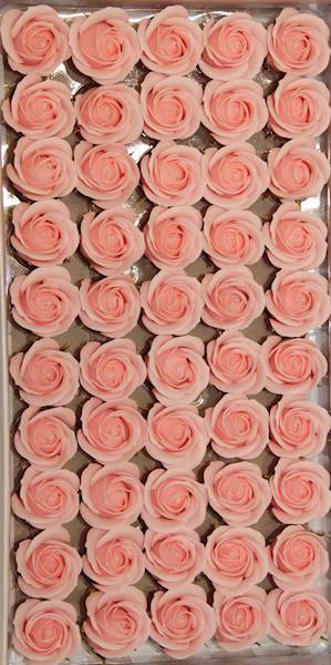 RÓŻA MYDLANA MAŁA 50 SZT. • ': lT.PINK