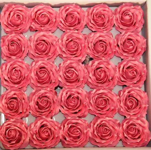 RÓŻA MYDLANA DUŻA 25 SZT. • ': CHERRY