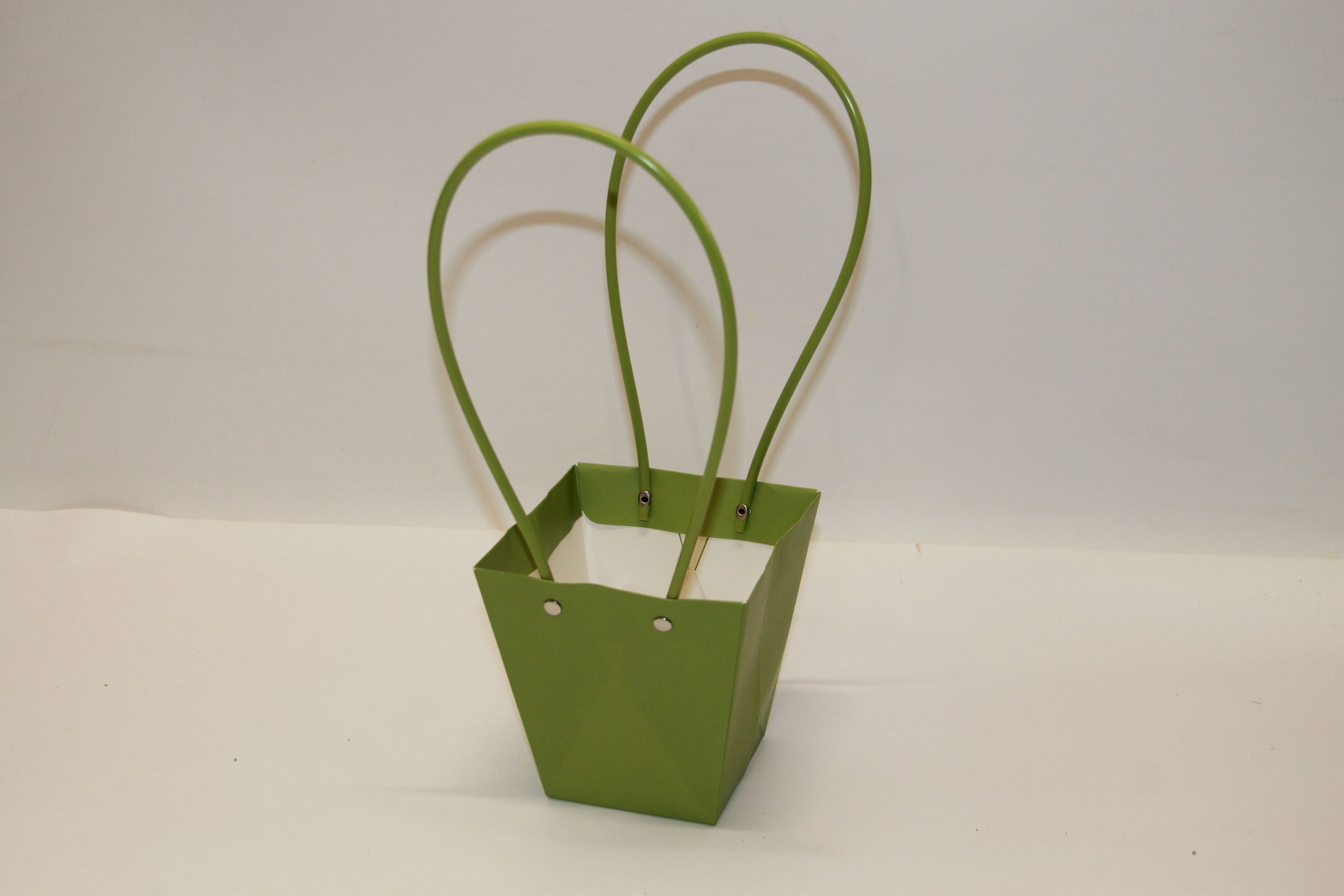 TOREBKA PAPIEROWA 12,5X12X8 OL.GREEN