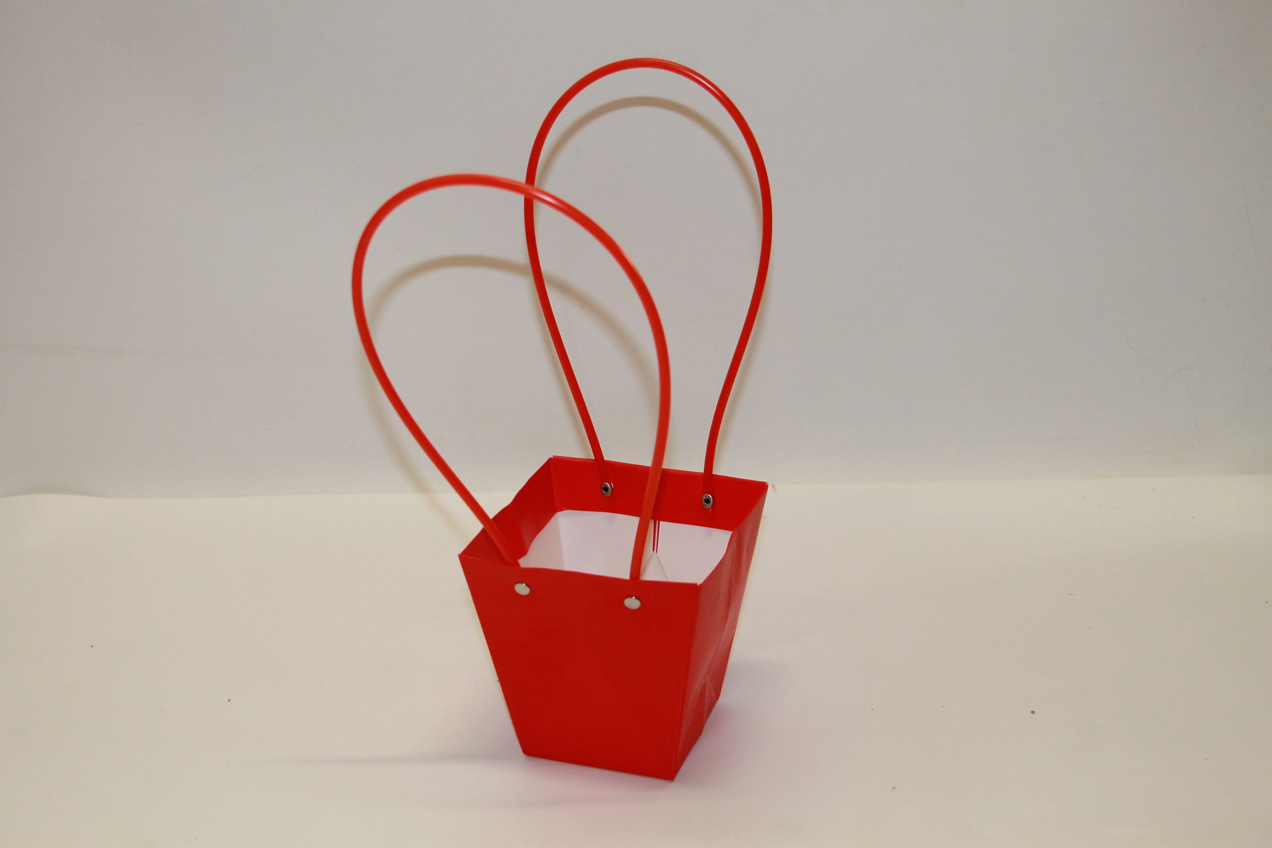 TOREBKA PAPIEROWA 12,5X12X8 RED