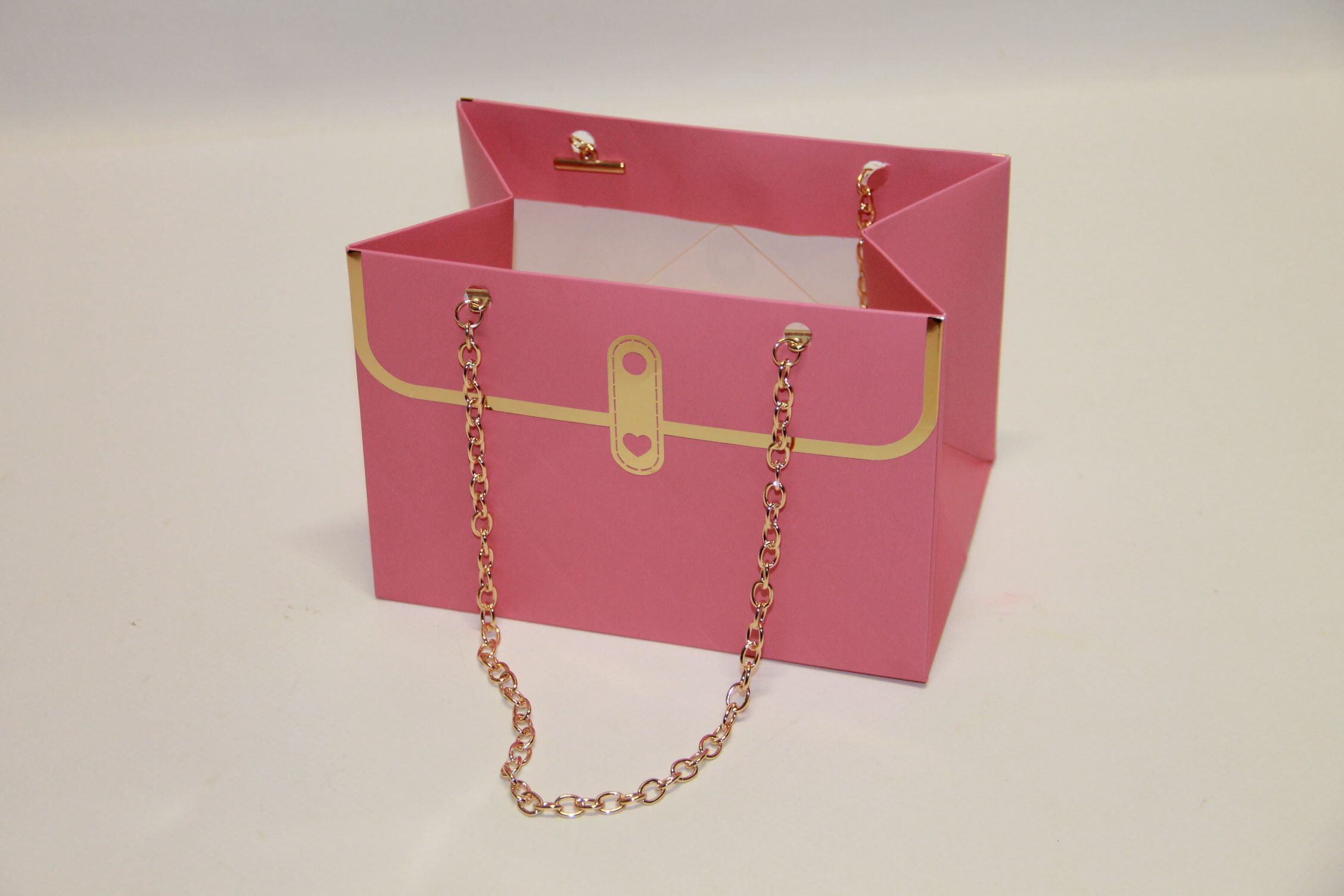 TOREBKA Z ŁAŃCUSZKIEM 10X15X10 CHERRY