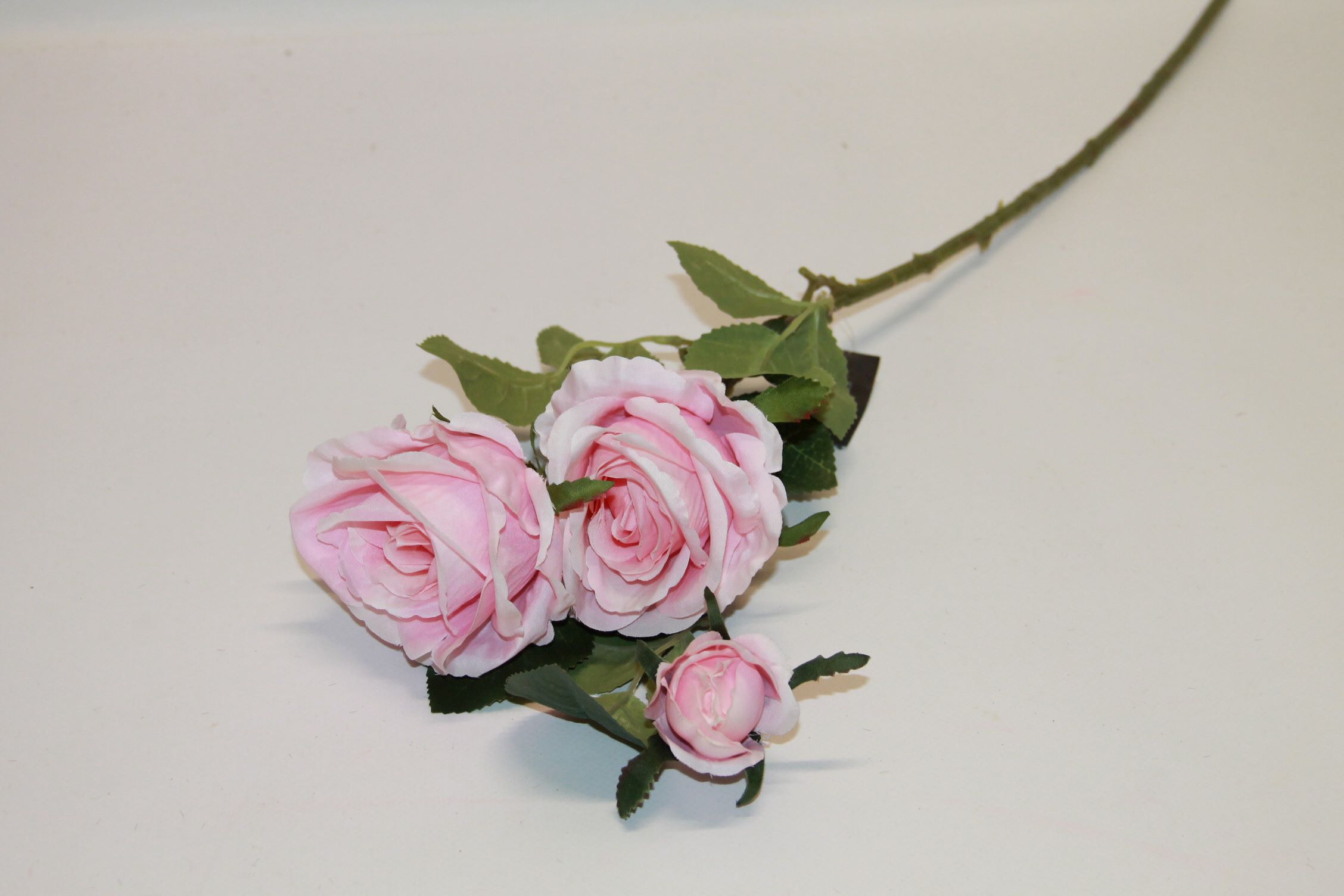 RÓŻA GAŁĄZKA 2KWIATY + PĄK  • ': lT.PINK