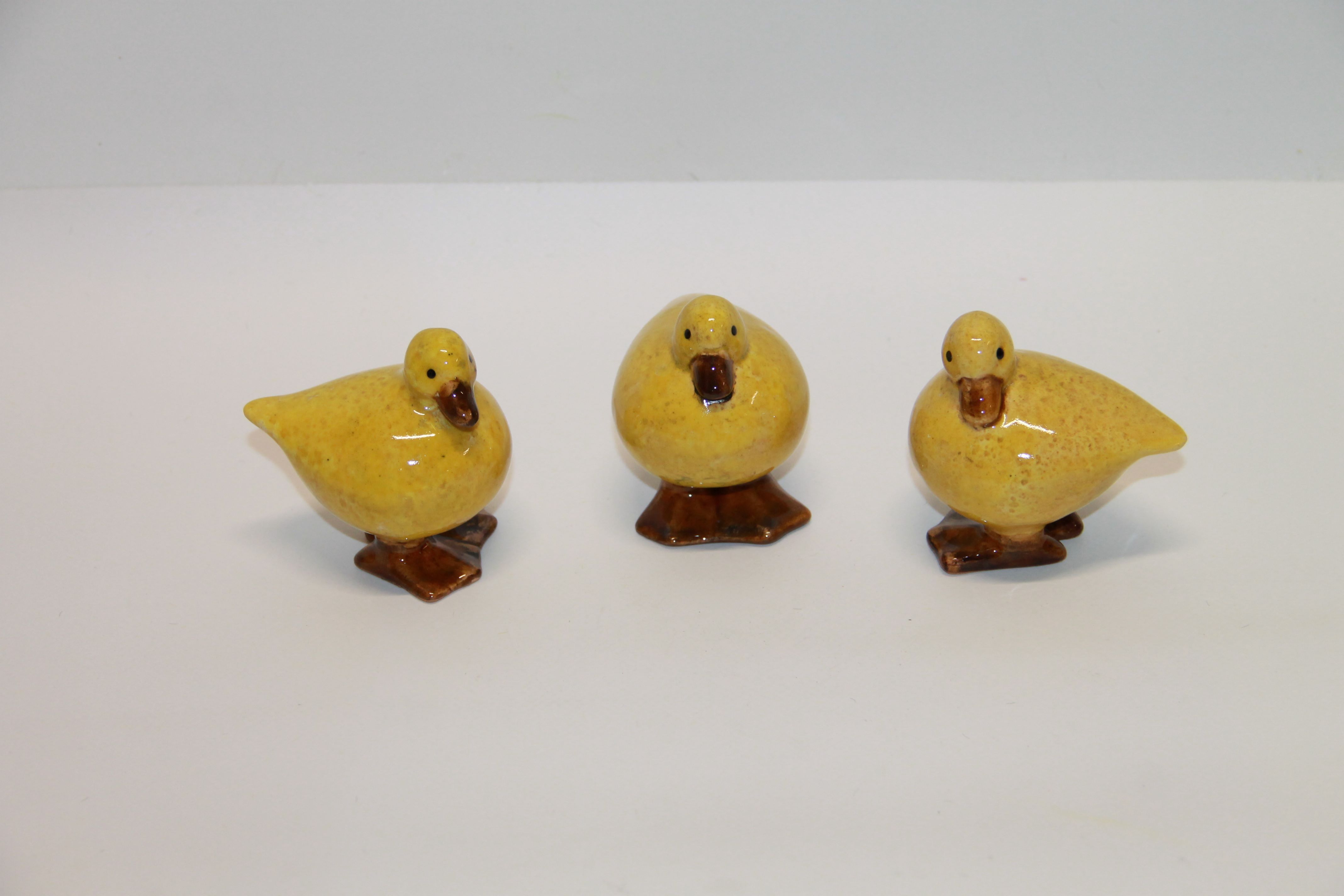 KACZKA ŻÓŁTA CERAMIKA MAŁA