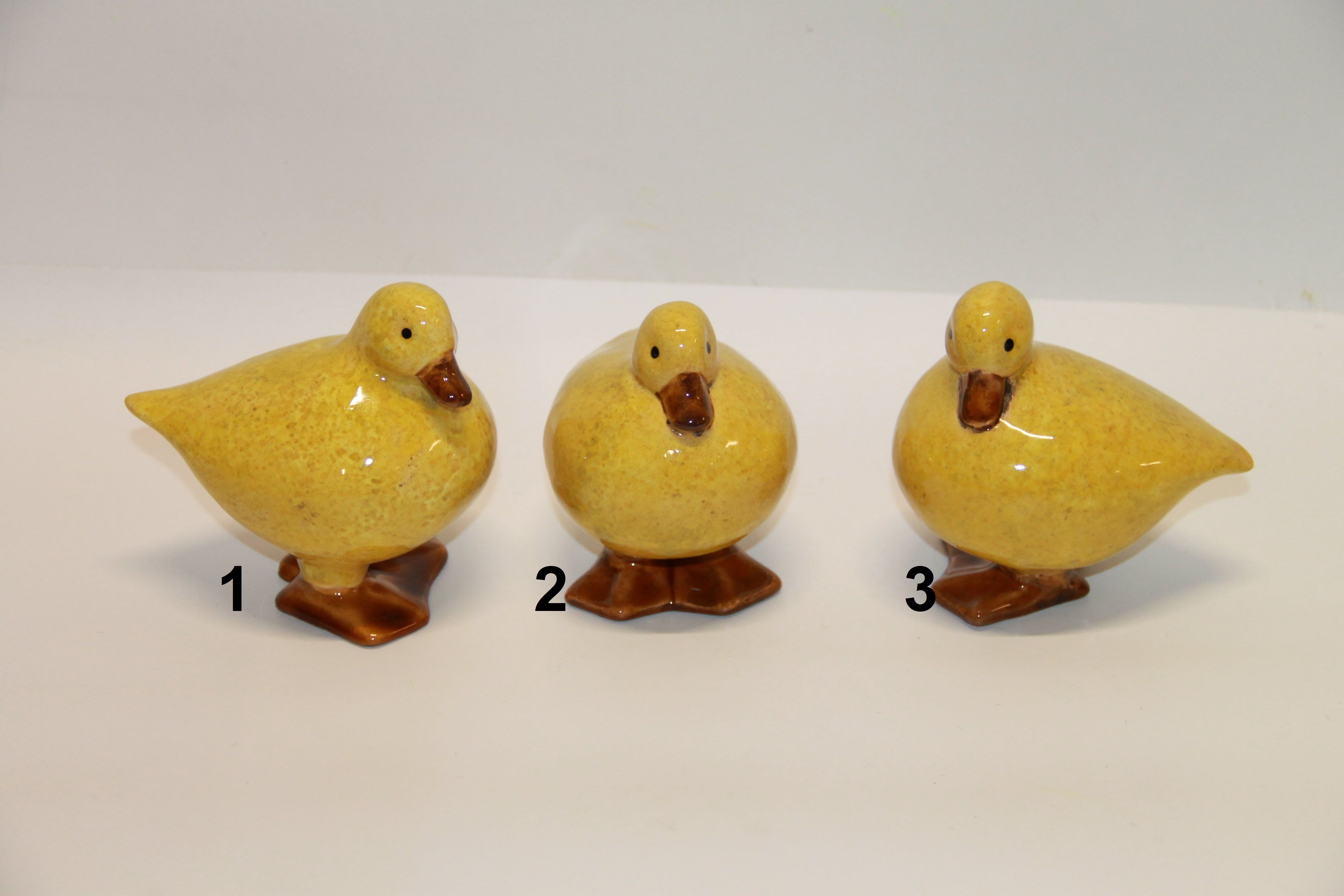 KACZKA ŻÓŁTA CERAMIKA DUŻA 2
