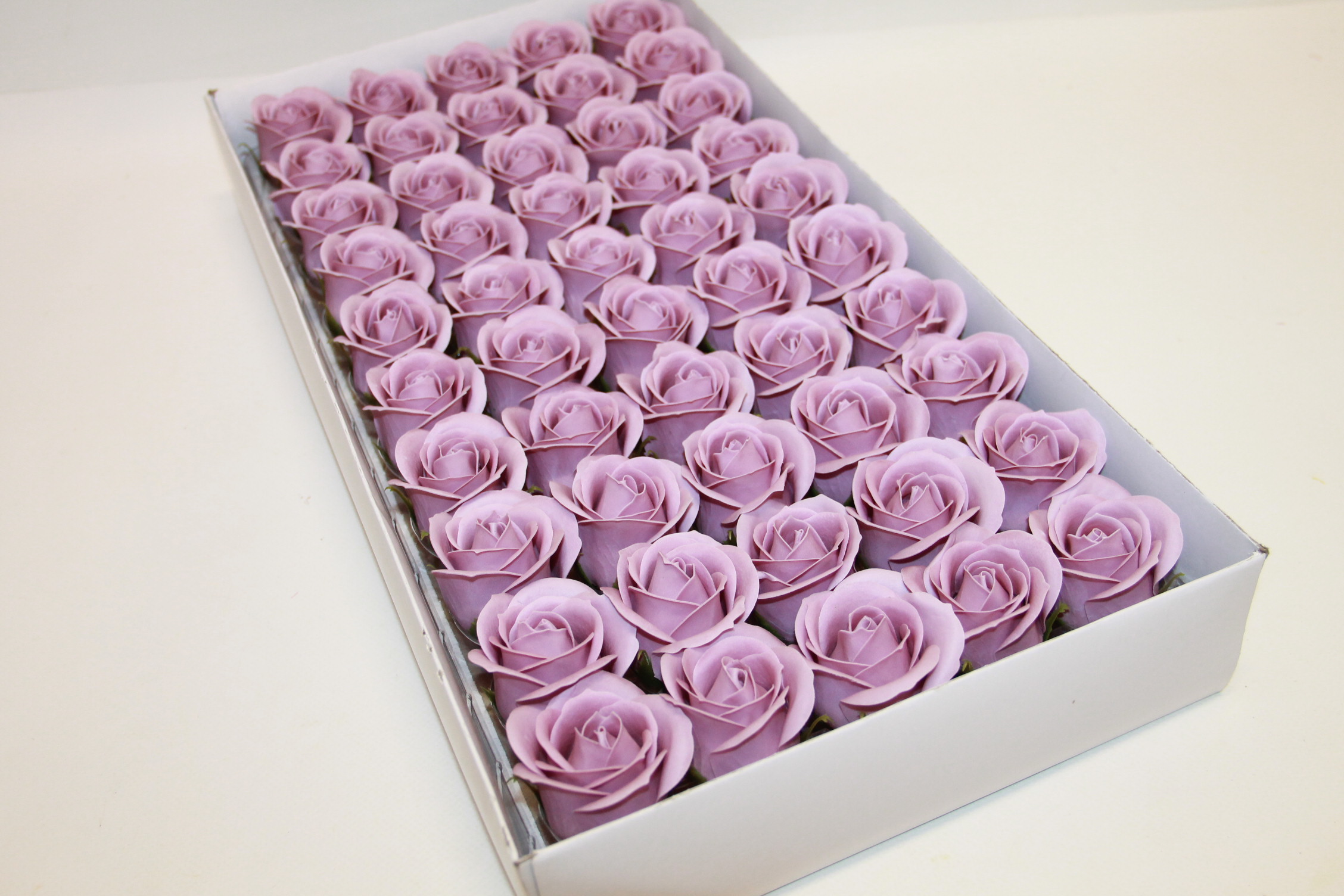 RÓŻA MYDLANA MAŁA 50 SZT. • ': CARMINE PINK