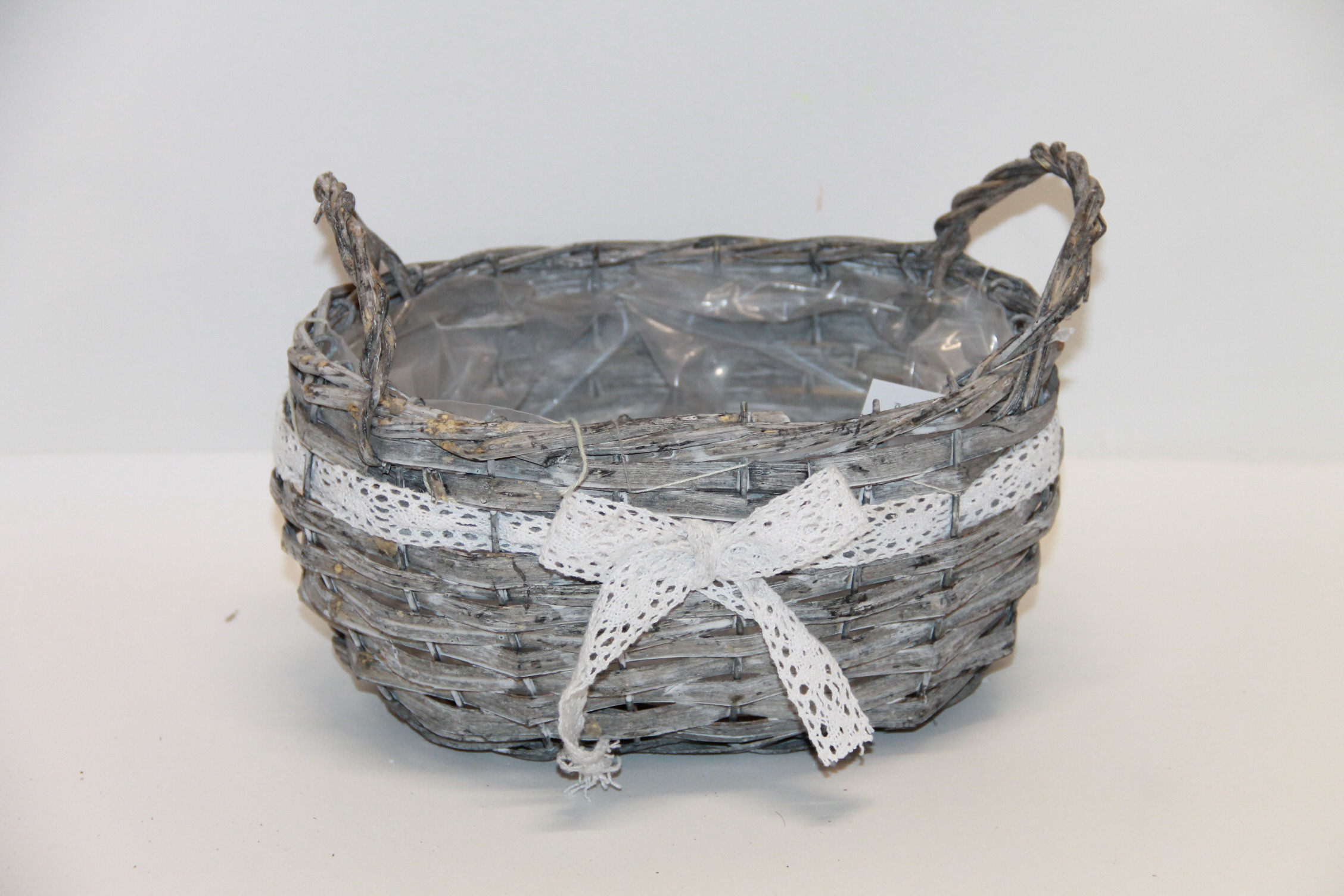KOSZYK Z WIKLINY GREY