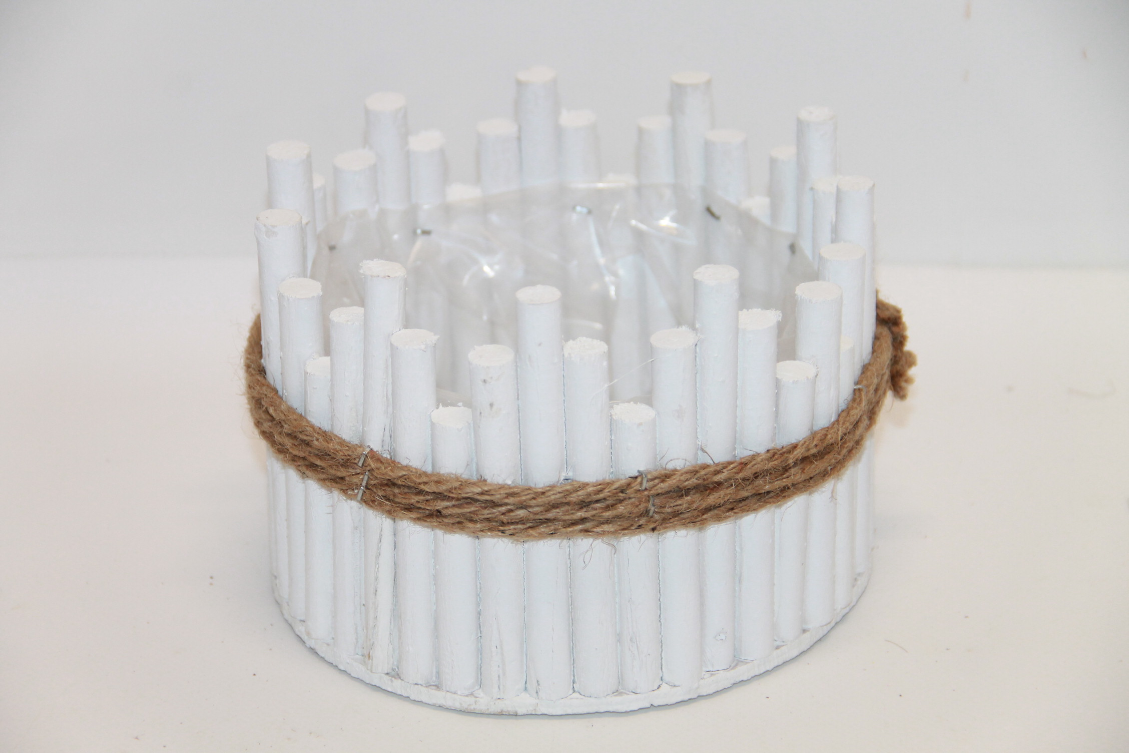 OSŁONKA DREWNIANA WHITE