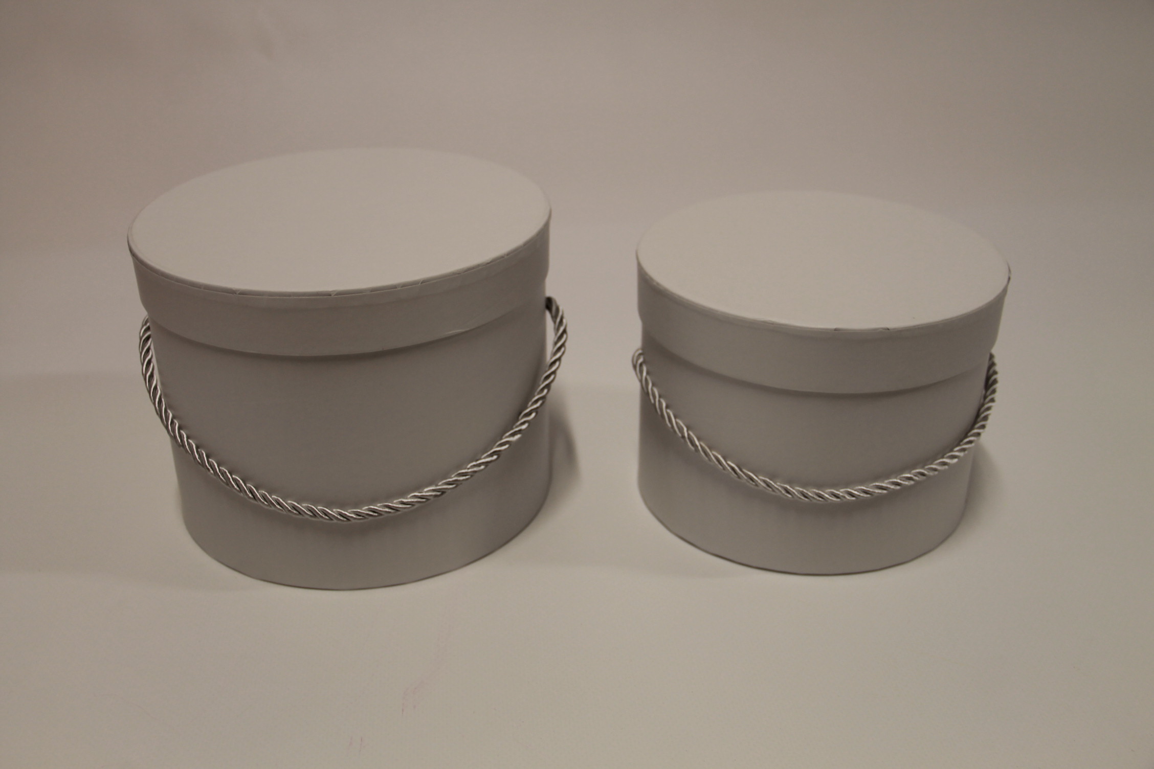 FLOWERBOX S/2 17X13 CM; 15X11 CM • ': WHITE.