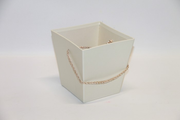 BOX TRAPEZ 15 ECRU