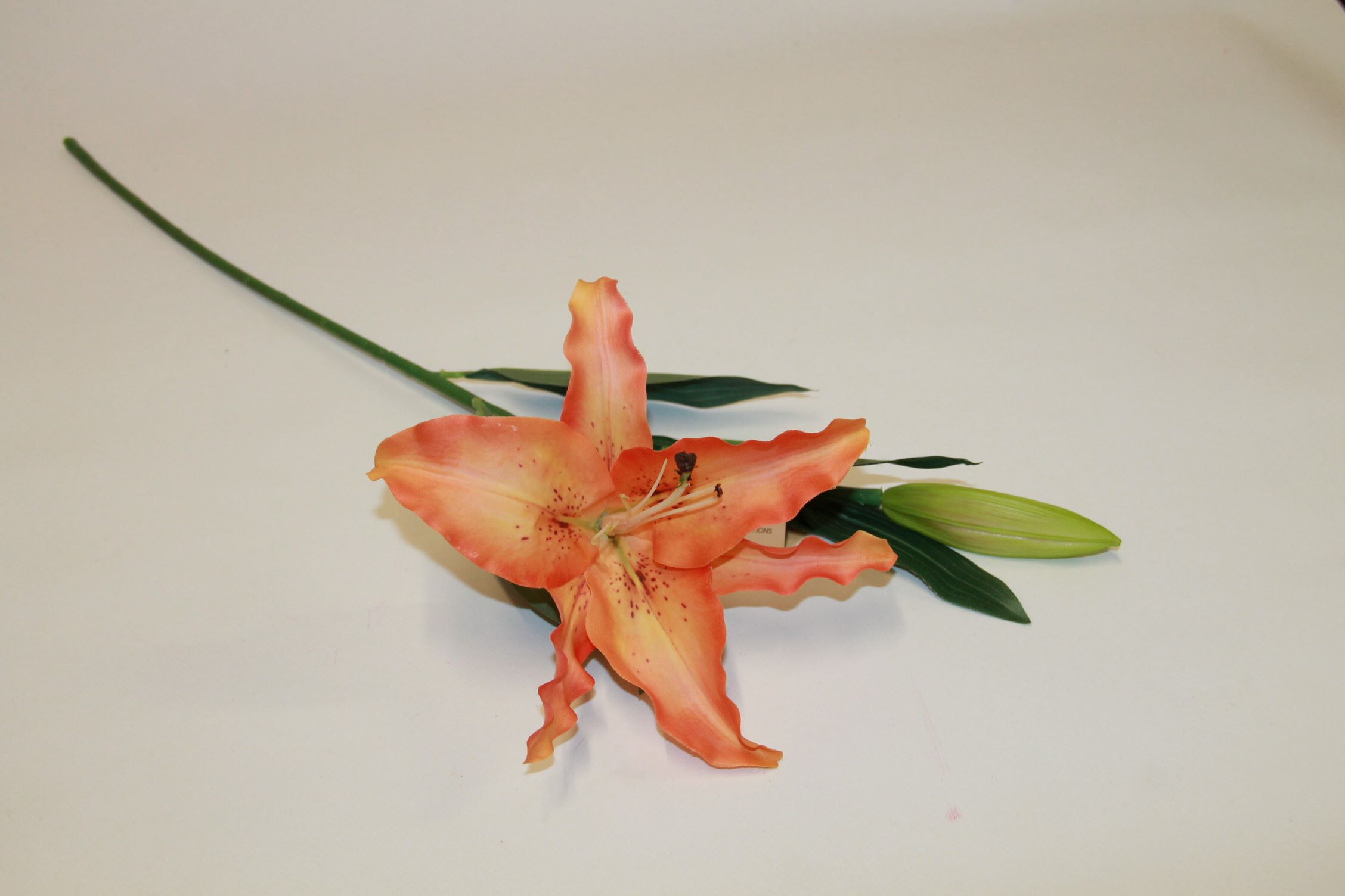 LILIA GAŁĄZKA GUMOWANA ORANGE 72 CM