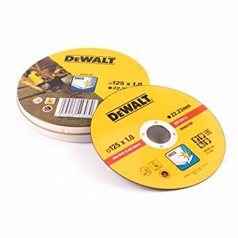 DW/DT3507-QZ TARCZE DO CIĘCIA 125X1MM INOX PUSZKA 10SZT.