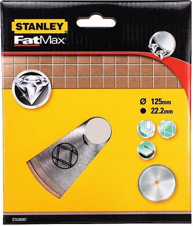 STA38007-XJ TARCZA DIAMENTOWA DO CIĘCIA NA SUCHO 125MM