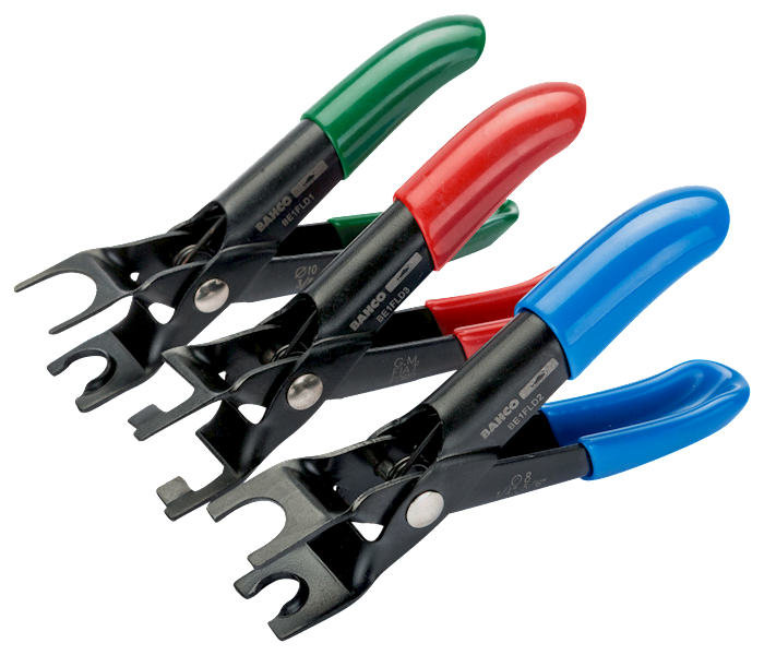 SET 3 FUEL LINE DISCON PLIERS