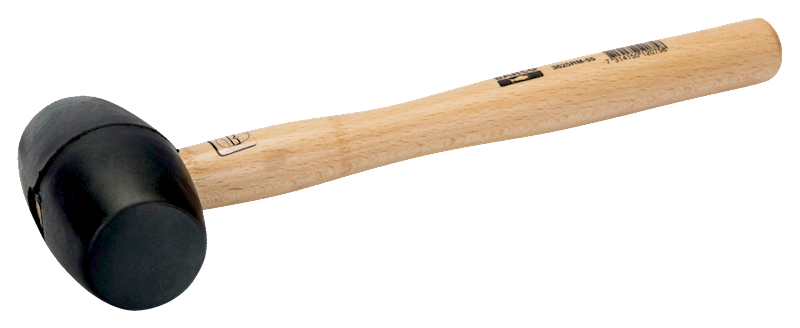RUBBER MALLET 90 MM_BLACK
