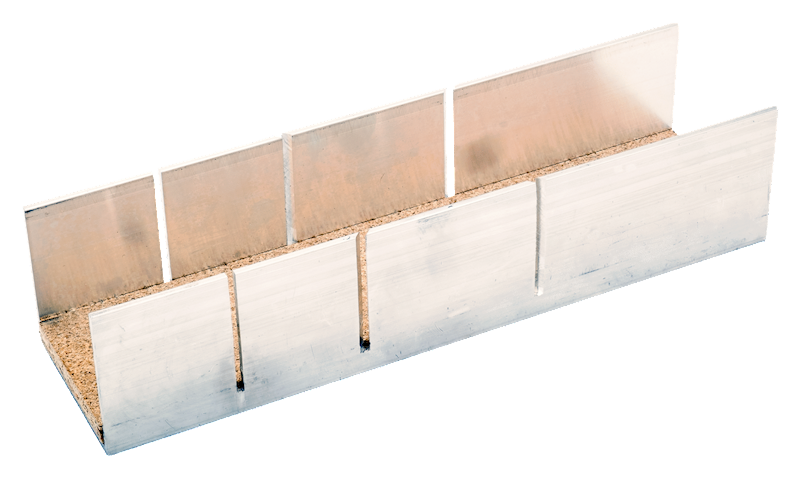 MITRE BOX, ALU + BOARD BOTTOM