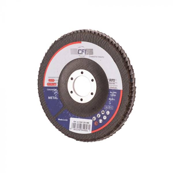 CFI 550125380 Tarcza lamelowa RED GRIND P80 Corund