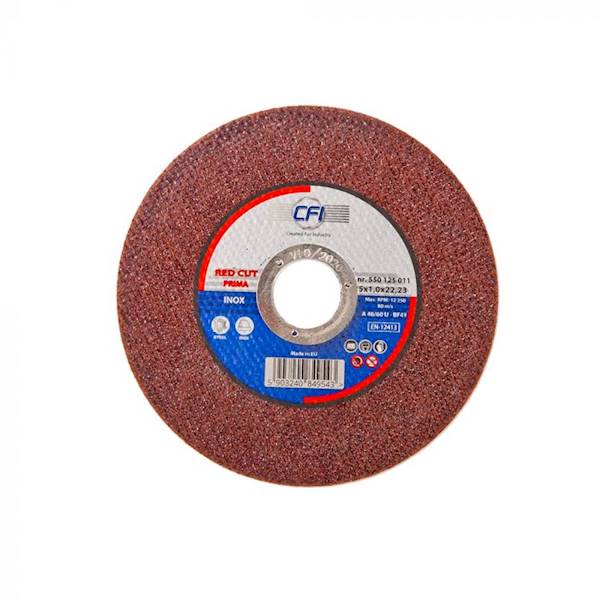 CFI 550125011 Tarcza do cięcia RED CUT PRIMA 125x1,0x22,2 inox