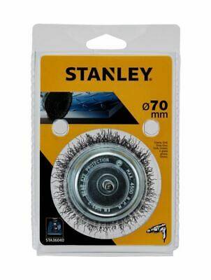 STA36040-XJ SZCZOTKA DRUCIANA GARNKOWA TRZP. 6MM FI70MM DRUT FALISTY - ZGRUBNA