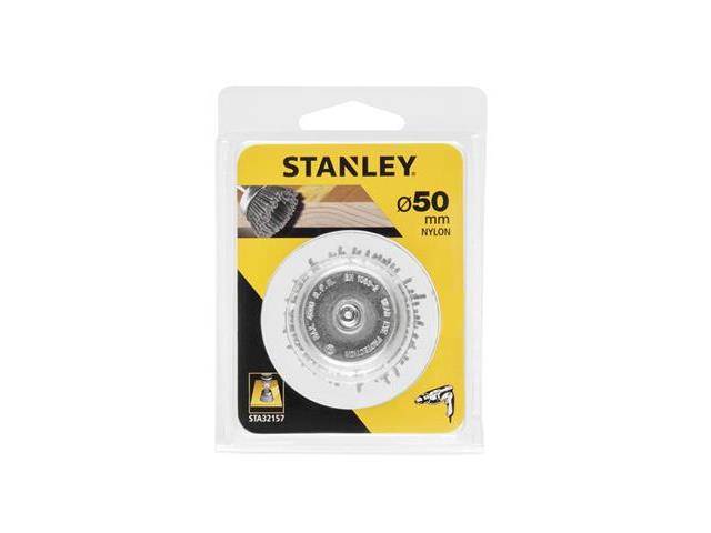 STA32157-XJ SZCZOTKA NYLONOWA GARNKOWA 50MM TRZPIEŃ 6MM 