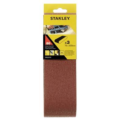 STA33191-XJ TAŚMA ŚCIERNA DO SZLIFIERKI TAŚMOWEJ 80G 75X533MM