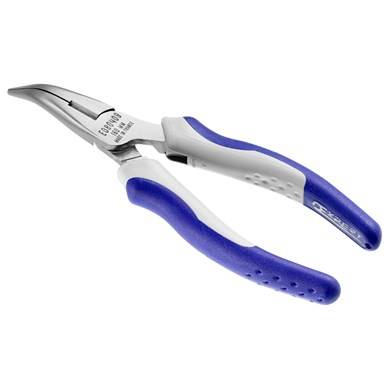 E080409 SZCZYPCE PÓŁOKRĄGŁE 160MM ODGIĘTE POD KĄTEM 40°