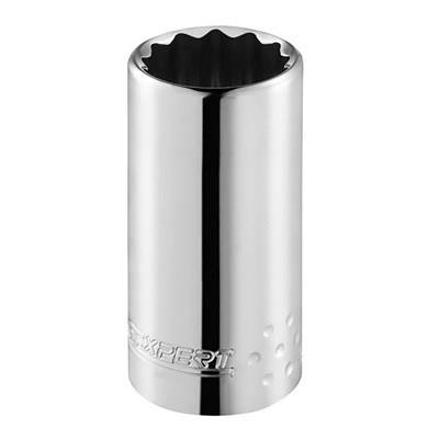 E117283 NASADKA 1/2 17MM, DŁUGA 12-KĄT, CHROM