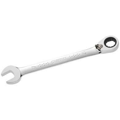 E113309 KLUCZ PŁASKO OCZKOWY 17MM Z GRZECHOTKĄ I PRZEŁĄCZNIKIEM